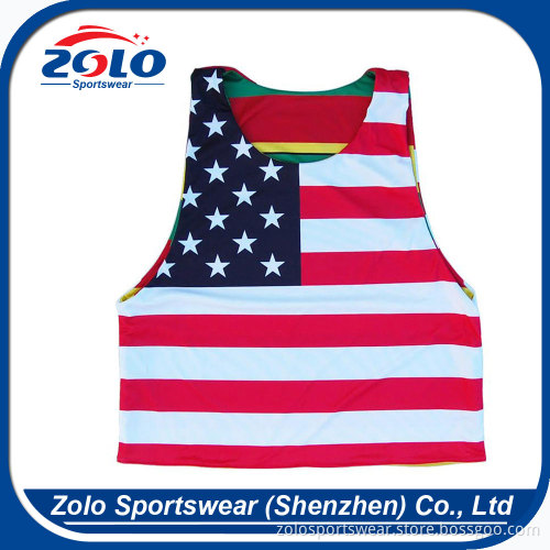 Cheap Custom Design Lacrosse Pinnies